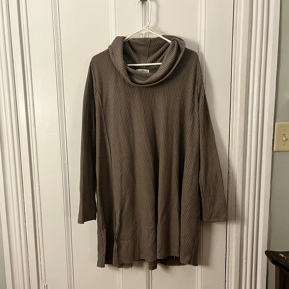 Chic Soul Waffle Knit Dress